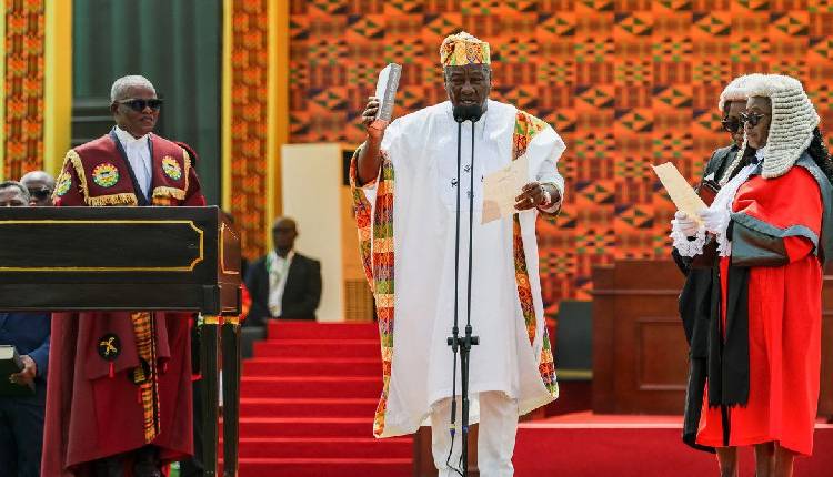 johndramanimahamasworninasghana’spresident