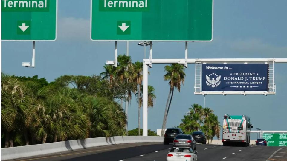 Florida Airport Renamed Trump in Latest Push to Expand His Brand