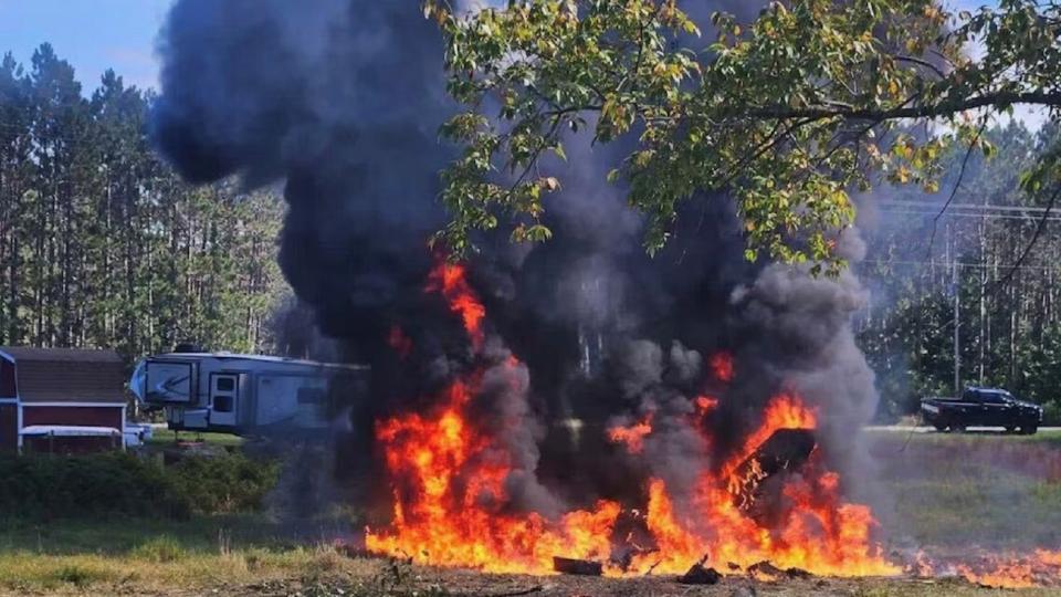 F-16 Crashes During Training Mission, Pilot Injured