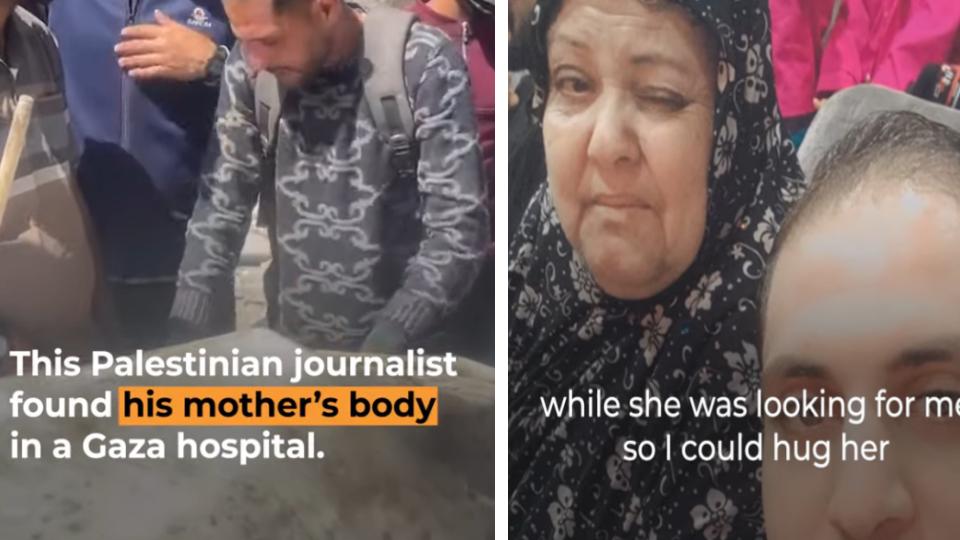 Video of Palestine journalist searches for missing mother, ended in discovery of her body