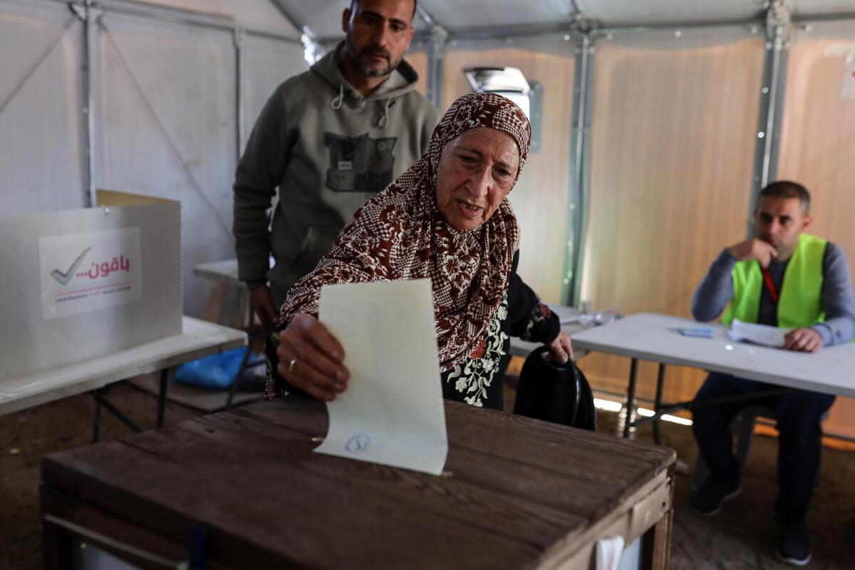 Gaza holds first local elections in 20 Years