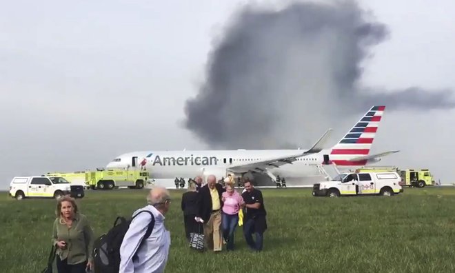 passengerplaneevacuatedasitcatchesfireatchicagoairport