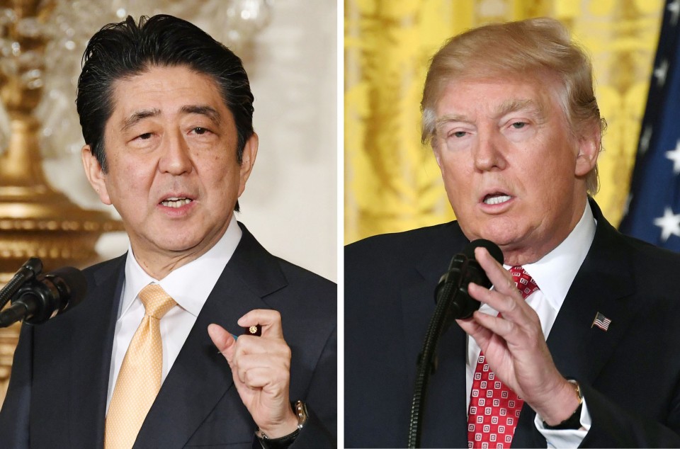 trumpabediscusspromotingfreeandopenindopacificregion