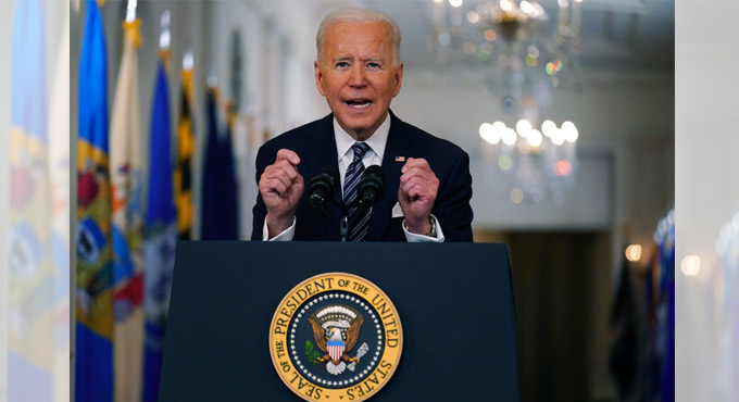 climatecrisisnotamericasfightalonebutglobalone:joebiden