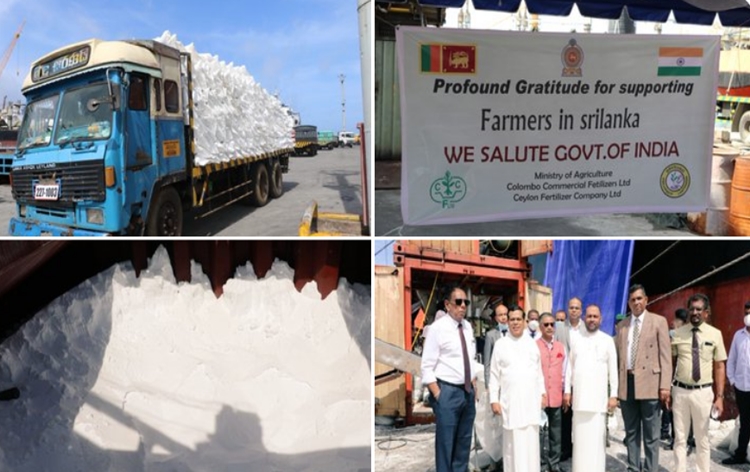 indiahandsover21000tonnesofchemicalfertilizertocrisisriddensrilanka