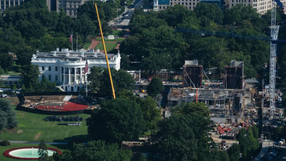 US Court Orders Halt to Trump Ballroom Construction