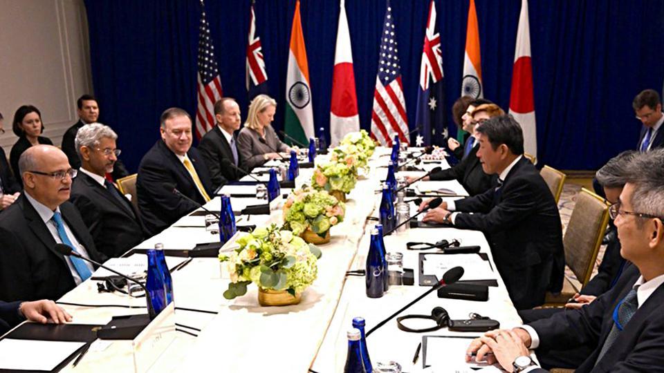 quadforeignaffairsmeetingbetweenusindiajapanaustraliaheldofsidelinesofungeneralassembly