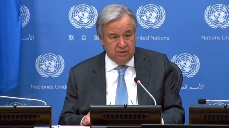 UN chief hopes for peaceful resolution of Kashmir issue between India and Pakistan