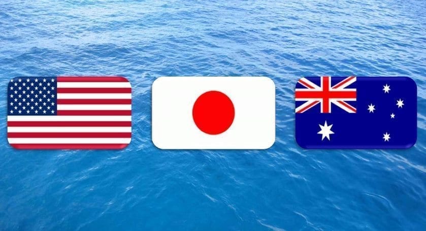 US, Australia, Japan urge China to immediately cease military exercises