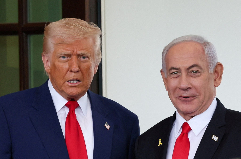 US President & Israeli PM meet in Washington for 2nd time