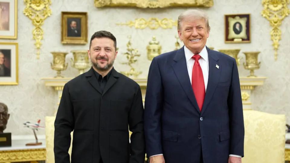 Zelenskyy Meets Trump at White House, Seeks More Cooperation