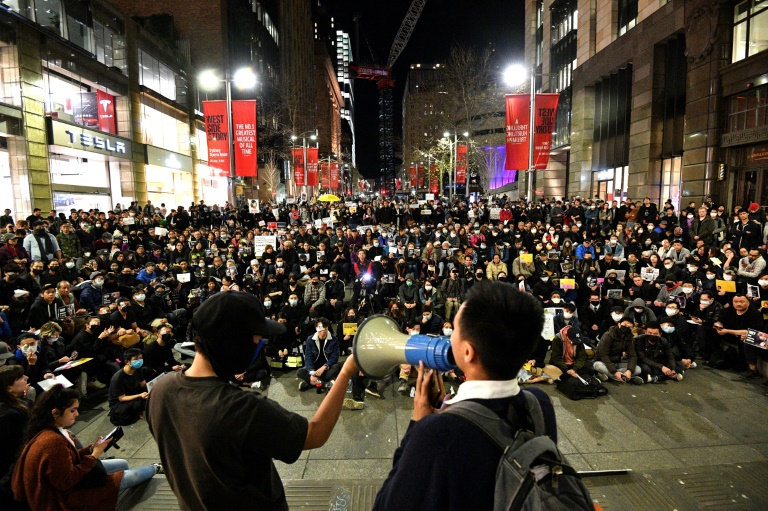 democracyactivistsinhongkongrallytoshowpeacefulcredentials