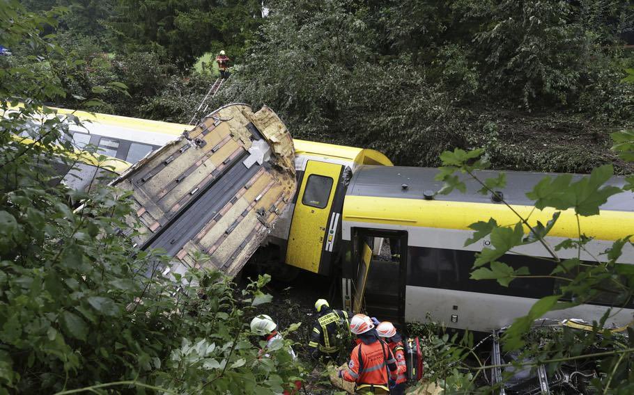 Train Derails in Southwestern Germany; 3 Dead, Several Injured