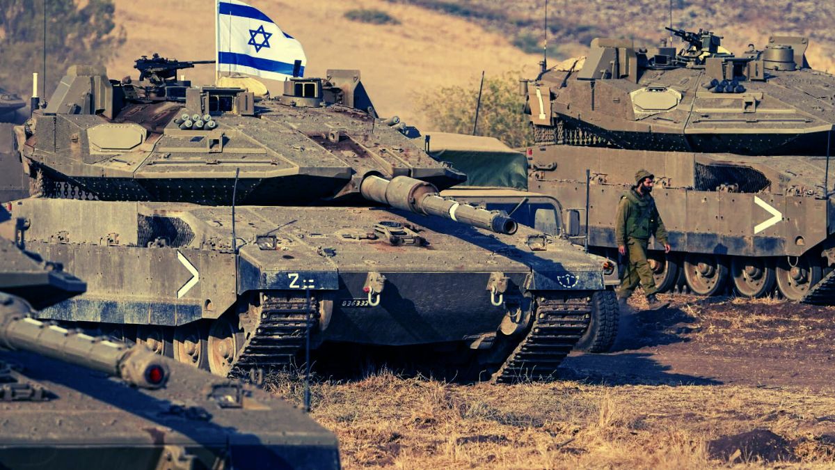 israeldeployshundredsoftankssoldiersongazaborderasgroundoffensivelooms