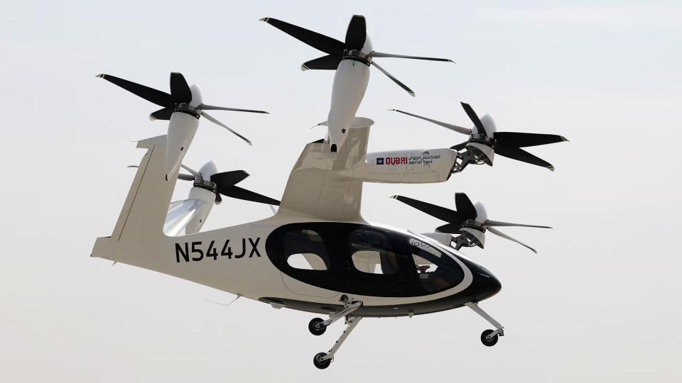 Dubai completes first air taxi test flight