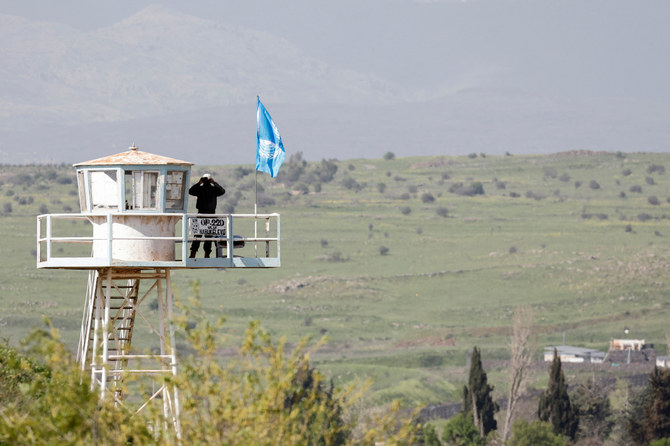 Syria shoots down Israeli missiles fired from Golan Heights toward Damascus outskirts