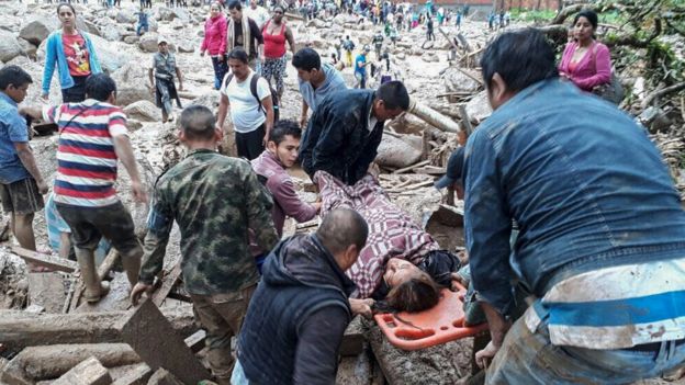 colombialandslides:morethan100dieafterheavyrainhitssouthwest