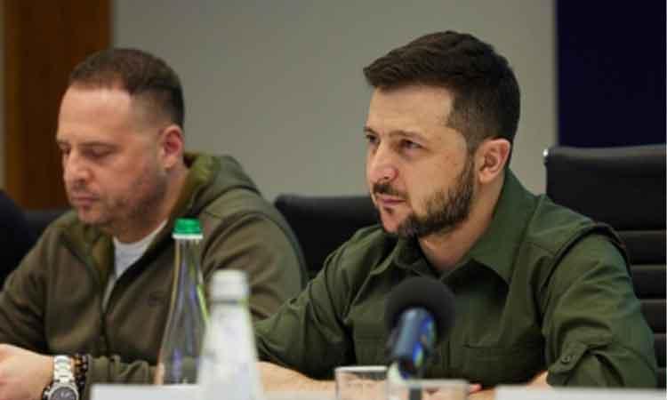 Zelensky urges more defence,financial aid at NATO summit 