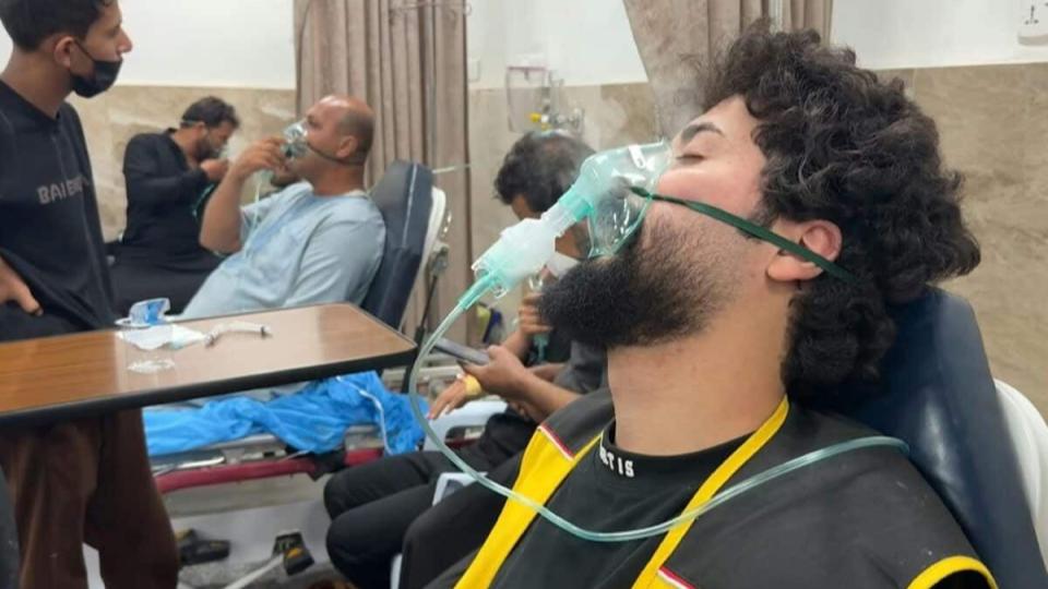 Over 621 shia pilgrims hospitalised after chlorine leak in Iraq