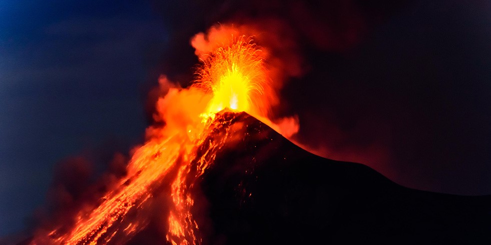 Tsunami alert after a volcano in Indonesia erupts