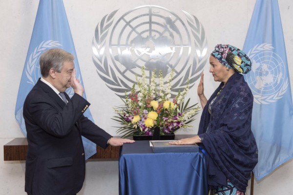 aminamohammedsworninasundeputysecretarygeneral