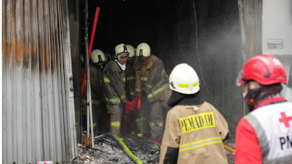 Fire in office building in Indonesia kills 22 people