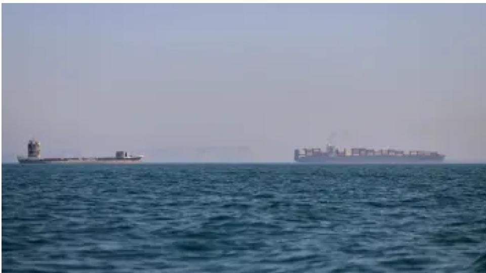 Tanker Set Ablaze After Projectile Strike in Hormuz