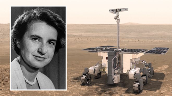 rosalindfranklin:marsrovernamedafterdnapioneer