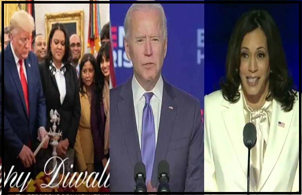 joebidenkamalaharrisdonaldtrumpextenddeepavaligreetings