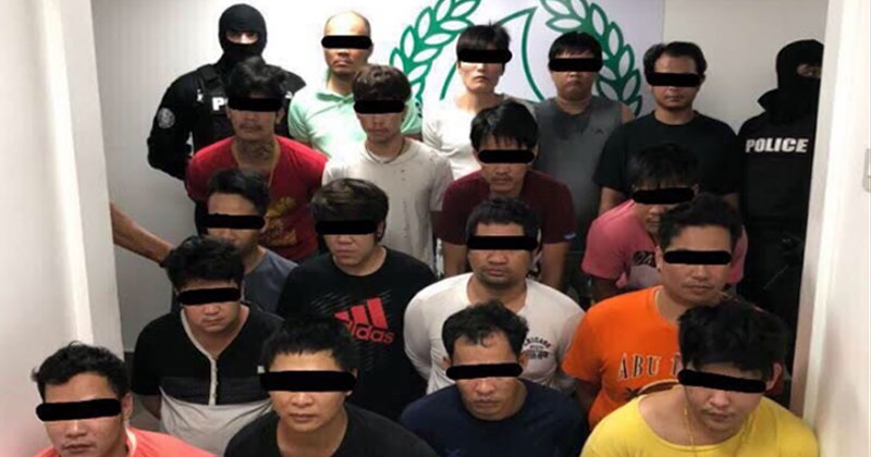 dubaipolicearrestedagangofaround25membersspecializedinstealingbankaccountsinthailand