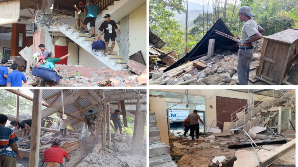 7.7 Magnitude Earthquake Hits Indonesia, 20 killed