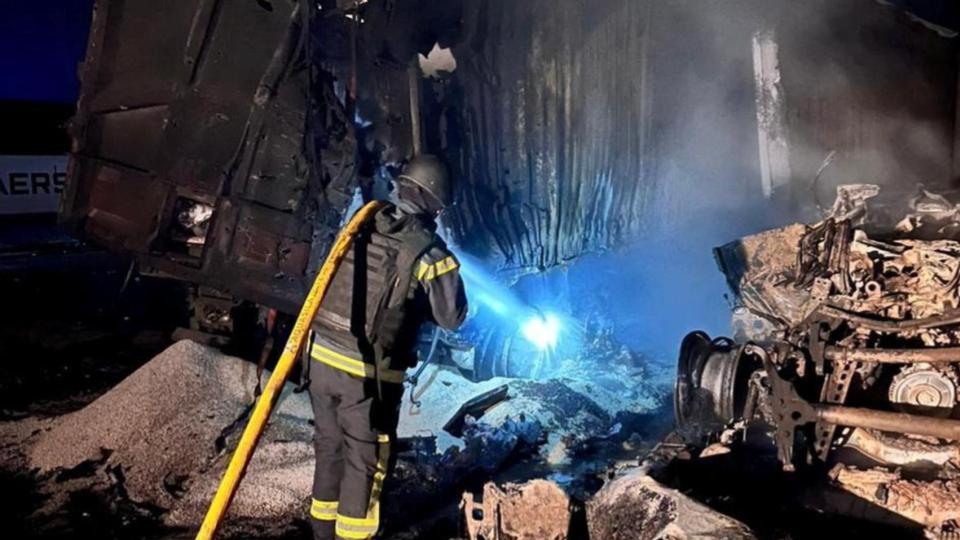 Russian missile strike kills eight at Odesa port in Ukraine, 8 killed