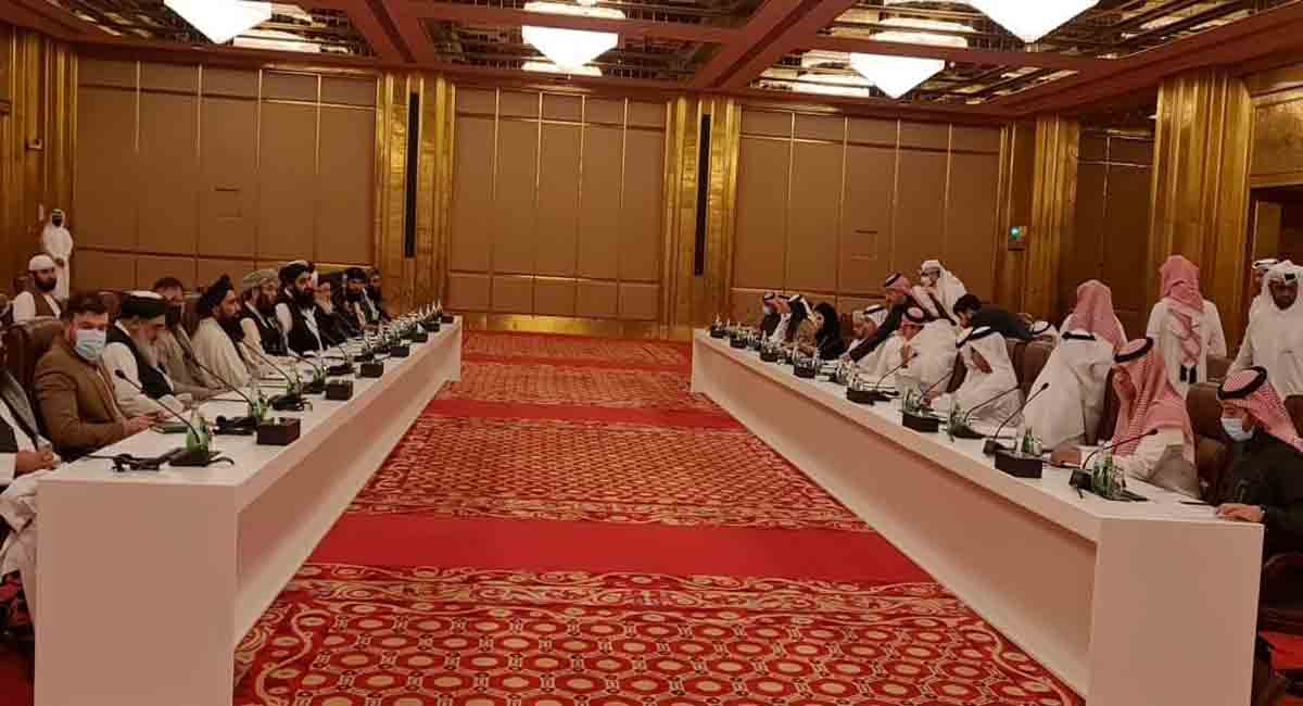 talibandelegationmeetsgulfenvoysindoha