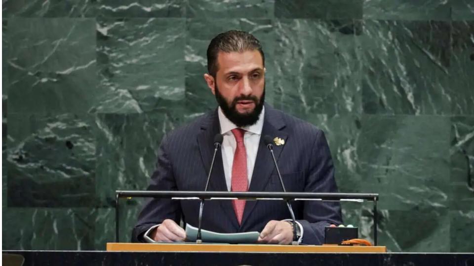 Al-Sharaa becomes first Syrian president at UNGA since 1967