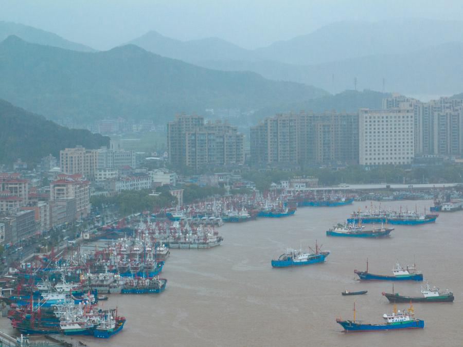 Typhoon Co-May makes landfall in China’s Zhejiang Province