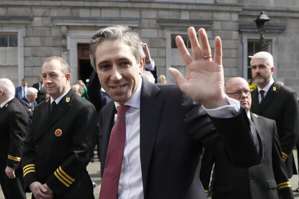 Simon Harris elected as Ireland