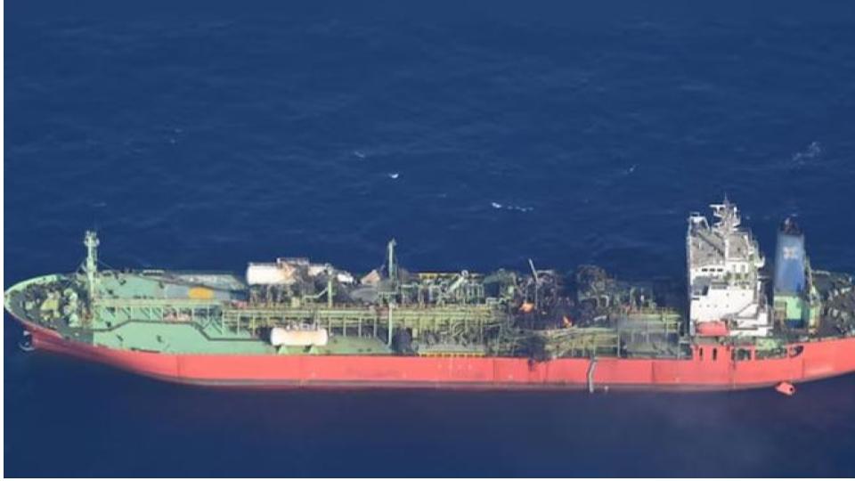 23 Indians rescued from burning LPG tanker off Yemen coast