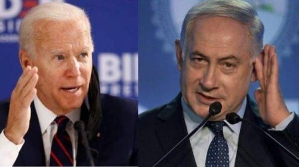 uspresidentjoebidenspeakstoprimeministerofisraelbenjaminnetanyahuonisraelpalestineconflict