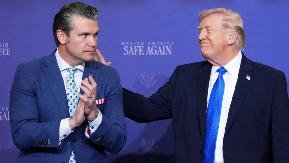 Trump Blames Pentagon Chief Hegseth for Iran Strike Push