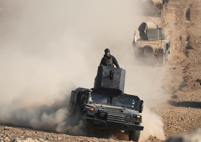 iraqiforcespunchintowesternmosullaunchairstrikesinsyria