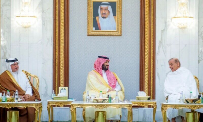 saudicrownprincestressesindpakdialoguetoresolvetensionsinmeetingwithpmshehbazsharif