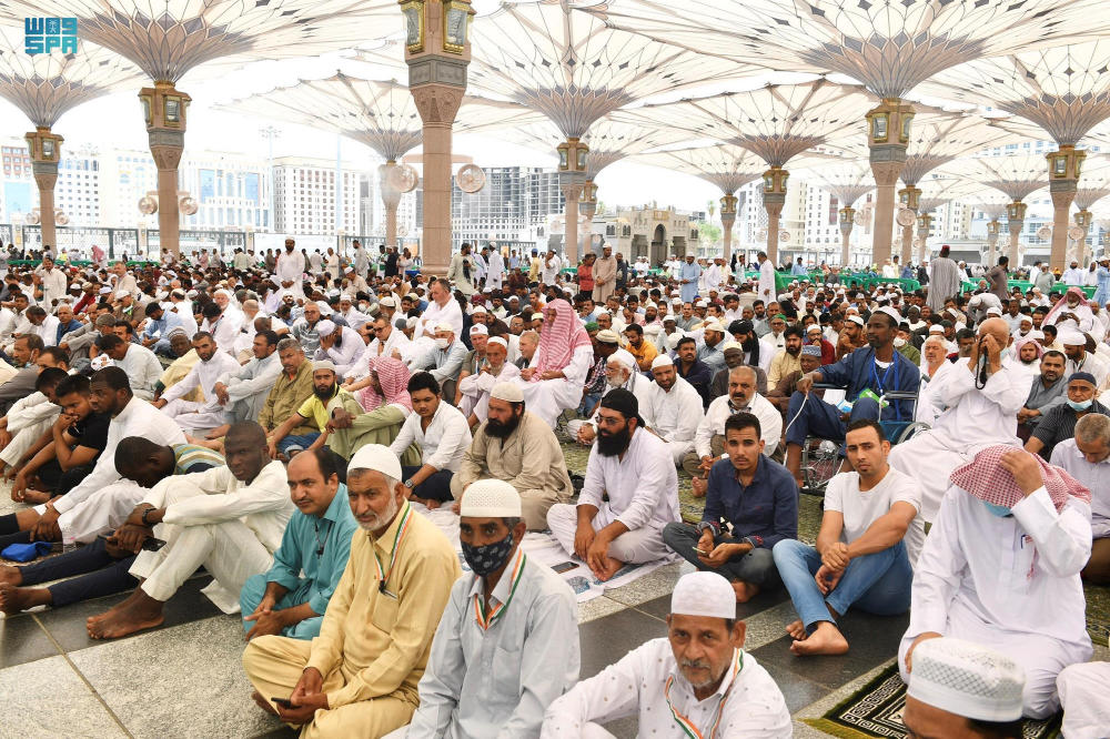 Over 282k Hajj pilgrims arrives in Madinah 