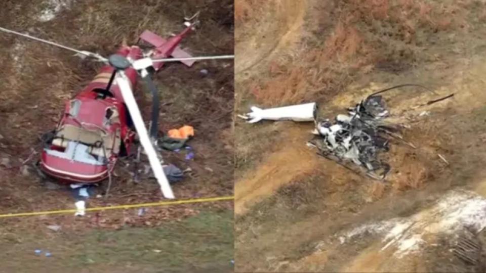 New Jersey Midair Helicopters Crashed, 1 killed and another injured