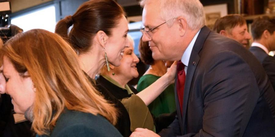 australialeadermorrisonvisitsnewzealandleaderardern