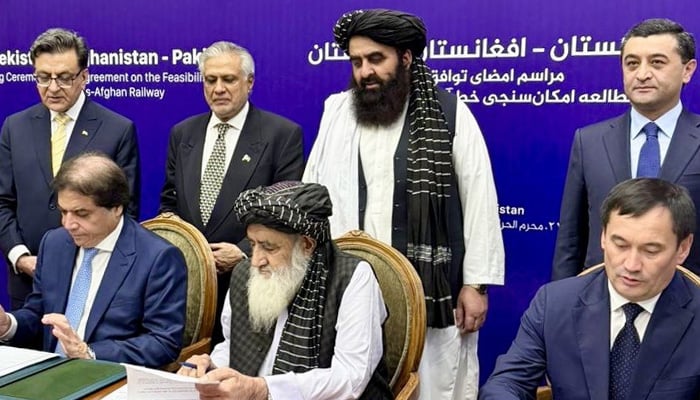 Pakistan, Uzbekistan, Afghanistan ink trilateral rail agreement to connect region via Kabul & Logar
