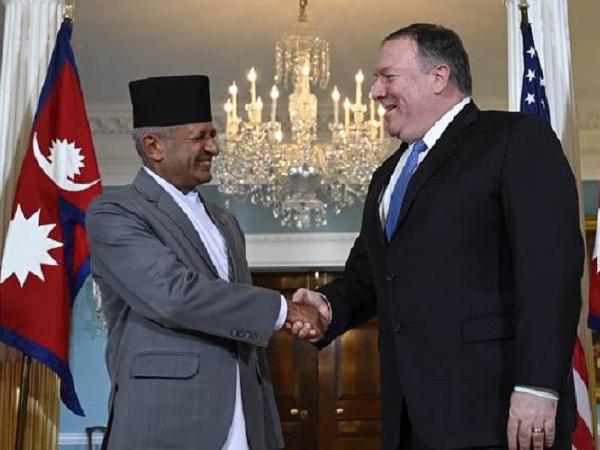 ussecretaryofstatemikepompeomeetsnepalforeignministerpradeepgyawali