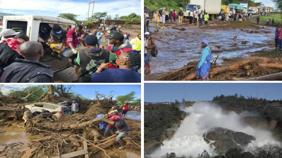 At least 40 people die in western Kenya after a dam collapses