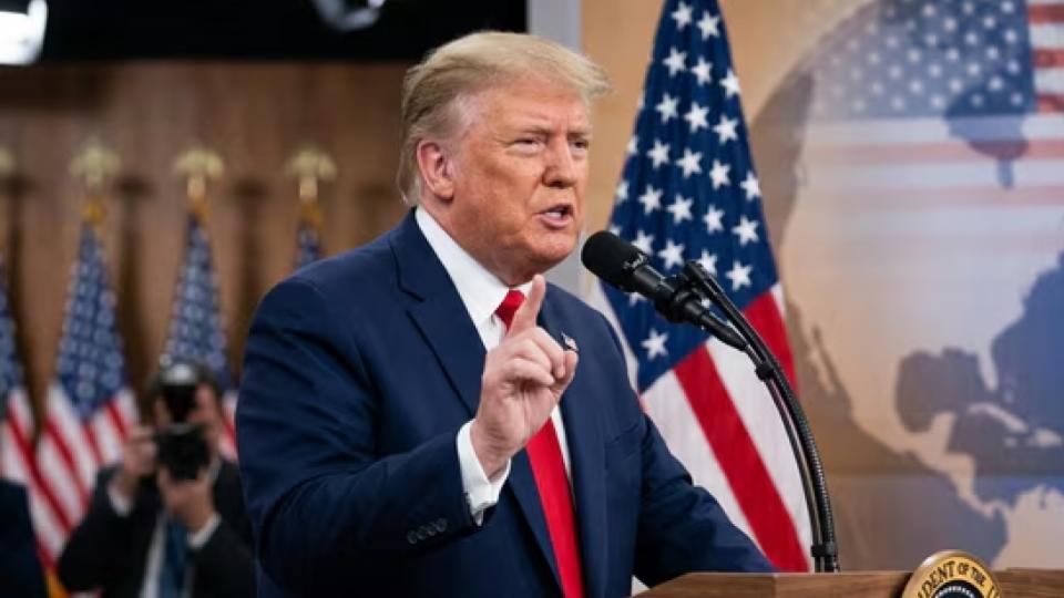 Donald Trump Tells Iran 