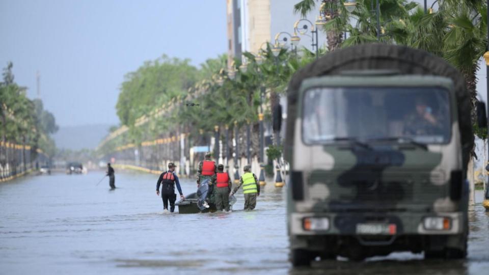 Morocco Evacuates 50,000 People As flooding Threatens City