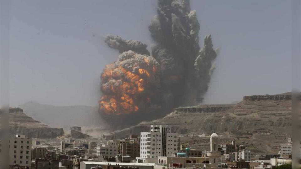 Saudi Arabia strikes hit telecom towers in Yemen